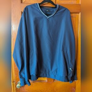 Nike Golf Pullover Windbreaker Men's XL Navy Blue
